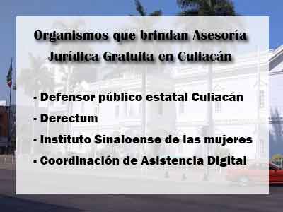 Asesoría legal gratuita en Culiacán